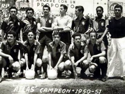 Una fotografía del equipo Atlas en 1951.