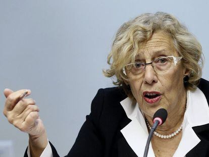 L'alcaldessa de Madrid, Manuela Carmena.