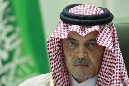 El ministro de Exteriores saudí, Saud Al-Faisal, en diciembre pasado.
