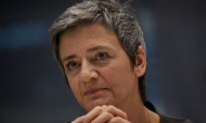 La comisaria europea de Competencia, Margrethe Vestager.