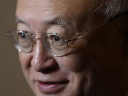 Yukiya Amano, director general de la Agencia para la Energia Atomica de la ONU.