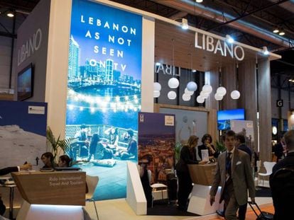 El stand de L&iacute;bano en la Feria Internacional del Turismo (Fitur).