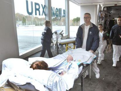 Un enfermo ingresa en el hospital de Lugo