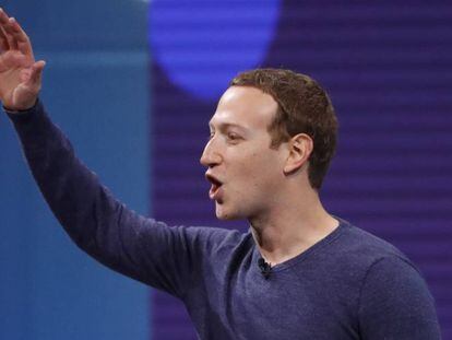 El fundador y CEO de Facebook, Mark Zuckerberg, durante una conferencia el pasado d&iacute;a 1 en California, EEUU.