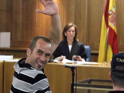 El ex dirigente de ETA Garikoitz Aspiazu, 'Txeroki', durante el juicio contra él celebrado en la Audiencia Nacional, en 2011.