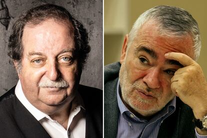 El divulgador de la ciencia, Pepe Gordon, y el escritor mexicano Ignacio Solares.
