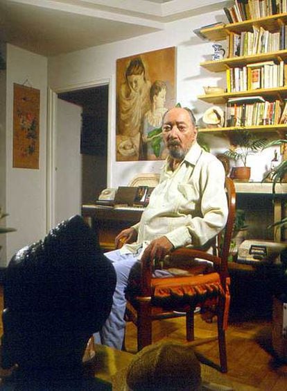 Juan Carlos Onetti, en una imagen de 1989.