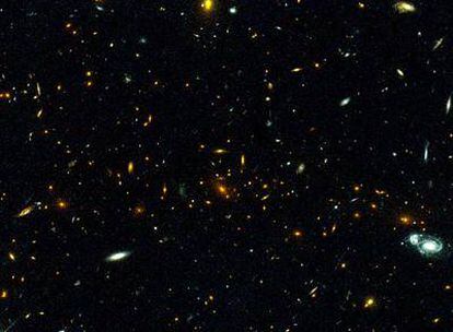 Imagen celeste capatada por el telescopio 'Hubble'.