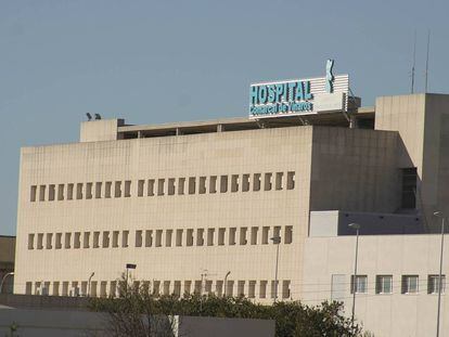 Fachada del hospital de Vinaròs (Castellón).