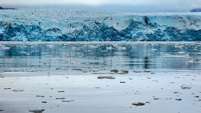 Una imagen del glaciar noruego de Tunabreen, en Svalbard.