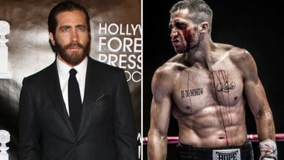 En 2015, para la película 'Redención', Jake Gyllenhaal tuvo que dar vida al boxeador profesional Billy Hope, para lo que ganó 18 kilos de músculo... después de haber perdido 11 para 'Nightcrawler'. "Literalmente convertimos a Jake en una bestia. Entrenábamos juntos en el gimnasio de Floyd Mayweather [campeón del mundo de boxeo] en Las Vegas y veíamos todos sus combates. Hubo días en los que empezábamos a hacer ejercicio a las 4,30 de la madrugada", contó el director de la cinta, Antoine Fuqua, a la publicación 'Deadline'.