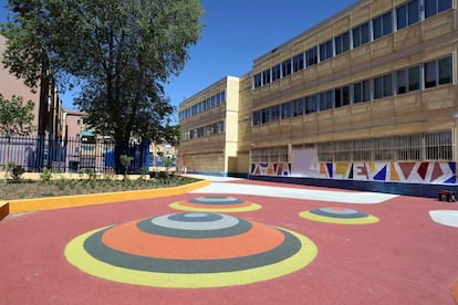 Patio del Colegio Valle Inclán.