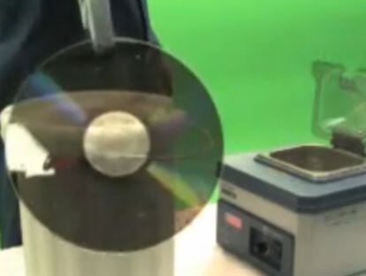 El M-Disc resiste un baño en nitrógeno líquido o en agua a 80 grados.