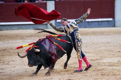 El Juli, en Las Ventas el 11 de mayo de 2022.