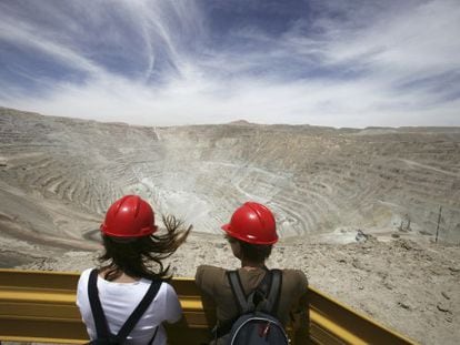Chuquicamata. Crecimiento económico en Chile