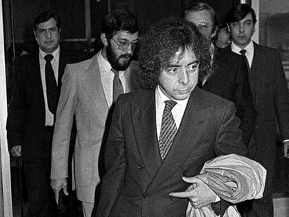 El exinspector Antonio González Pacheco, alias 'Billy el Niño', en 1981 en Madrid.