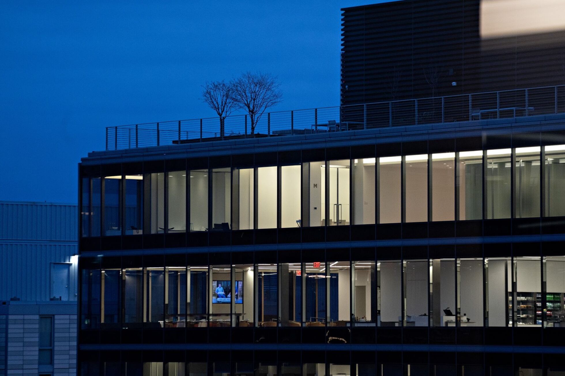 Un edificio de oficinas en Washington, el pasado mes de febrero