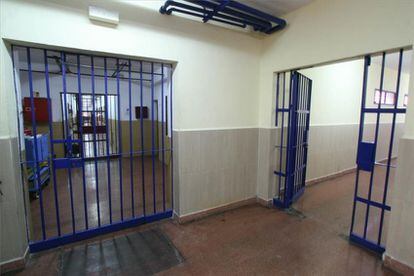 Interior of the Badajoz prison.
