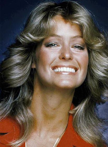 Farrah Fawcett, en 1977.