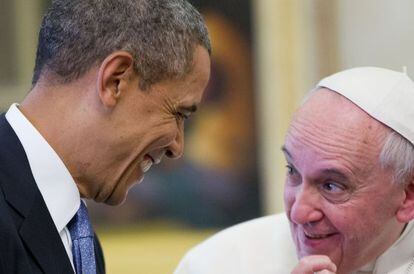 Con pocos líderes mundiales Obama se entiende tan bien como con el Papa Francisco