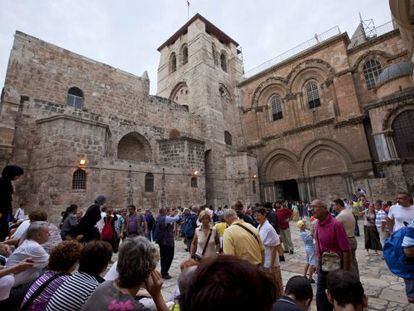 Iglesia del Santo Sepulcro en Jerusal&eacute;n. 