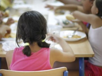 Comedor del colegio Esperanza Aponte en San Juan de Aznalfarache (Sevilla). 