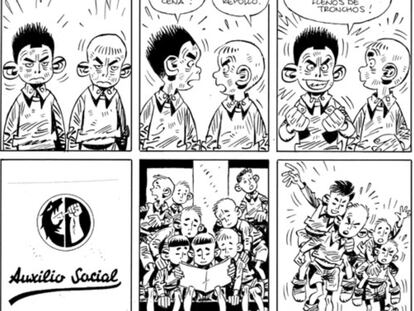 Viñetas de 'Paracuellos', el cómic de Carlos Giménez.
