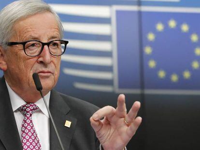 El presidente de la Comisión Europea, Jean-Claude Juncker