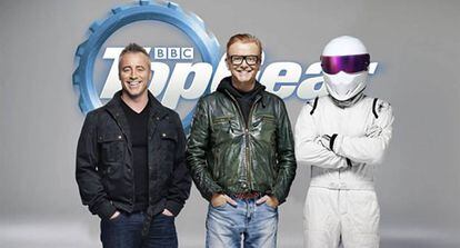 Matt LeBlanc y Chris Evans, en una imagen promocional de 'Top Gear'.