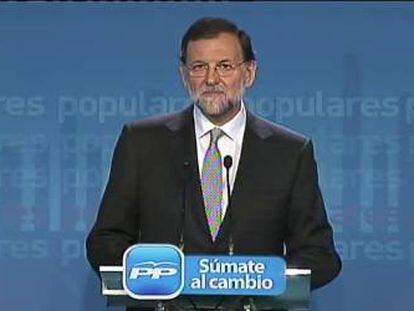 Rajoy: "Nadie tiene que sentir inquietud alguna"