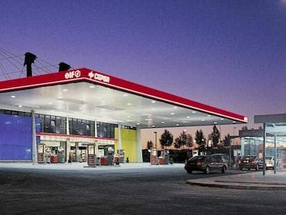 Gasolinera de Cepsa.