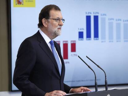 El presidente del Gobierno, Mariano Rajoy