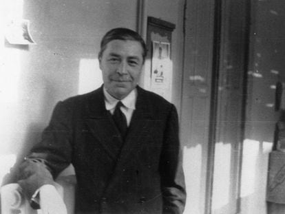 L'escriptor Josep Pla, el 1942, en una foto de la Fundació de Palafrugell.