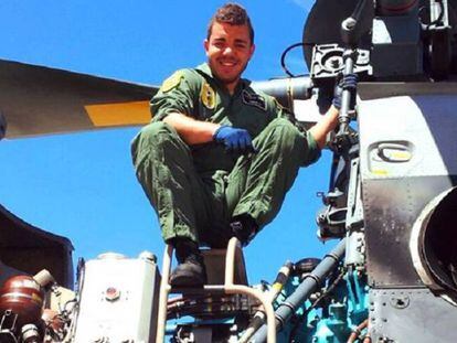Jhonander Ojeda Alemán, sargento de Ejército del Aire, en una foto que publicó en Facebook.