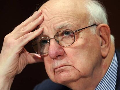 Paul Volcker en una imagen de archivo.