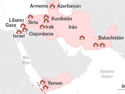 Una región en llamas: los 11 focos de conflicto en Oriente Próximo