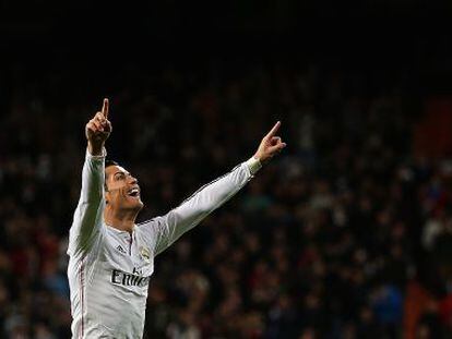 Ronaldo celebra su segundo gol