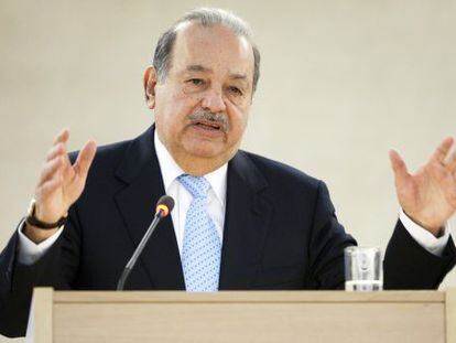 El empresario mexicano Carlos Slim