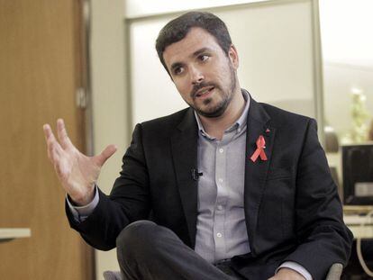 Alberto Garzón: “El proyecto de Ciudadanos es muy peligroso”