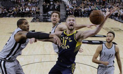 Aldridge, Gasol y Sabonis.