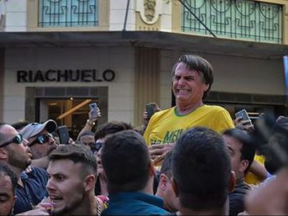 El candidato se encuentra estable en el hospital tras sufrir la agresión en el Estado de Minas Gerais