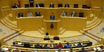 Una sesión del Senado.