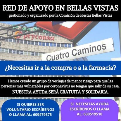 Red de apoyo Bellas Vistas