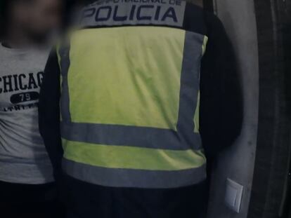 Detención del butronero que llevaba oculto en Villaverde desde 2019.