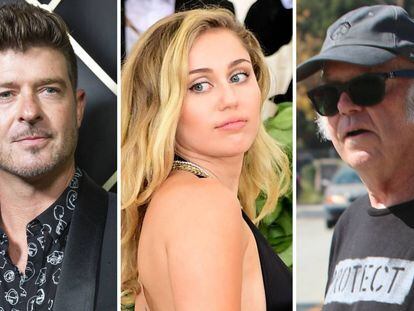 Robin Thicke, Miley Cyrus y Neil Young, entre los famosos que han perdido su casa por los incendios de California.