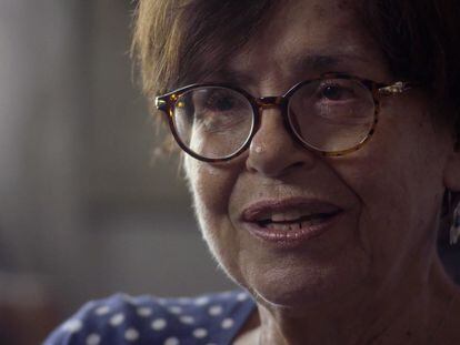 Imagen de Ziva Postec en 'La montadora de Shoah', un documental de Catherine Hebert.