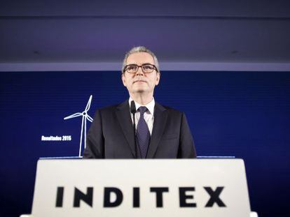 El presidente de Inditex, Pablo Isla.