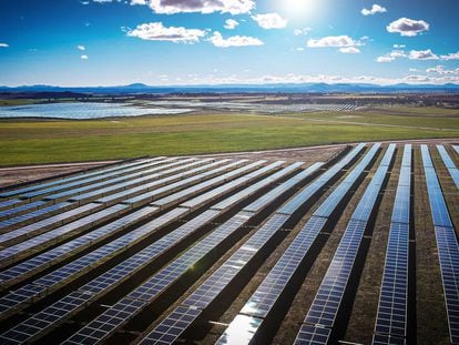 Parque solar fotovoltaico desarrollado por Lantania en Torrijos (Toledo).