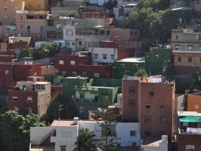 El barrio de El Príncipe en Ceuta.