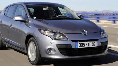 Imagen de archivo de un Renault Mégane de 2008.